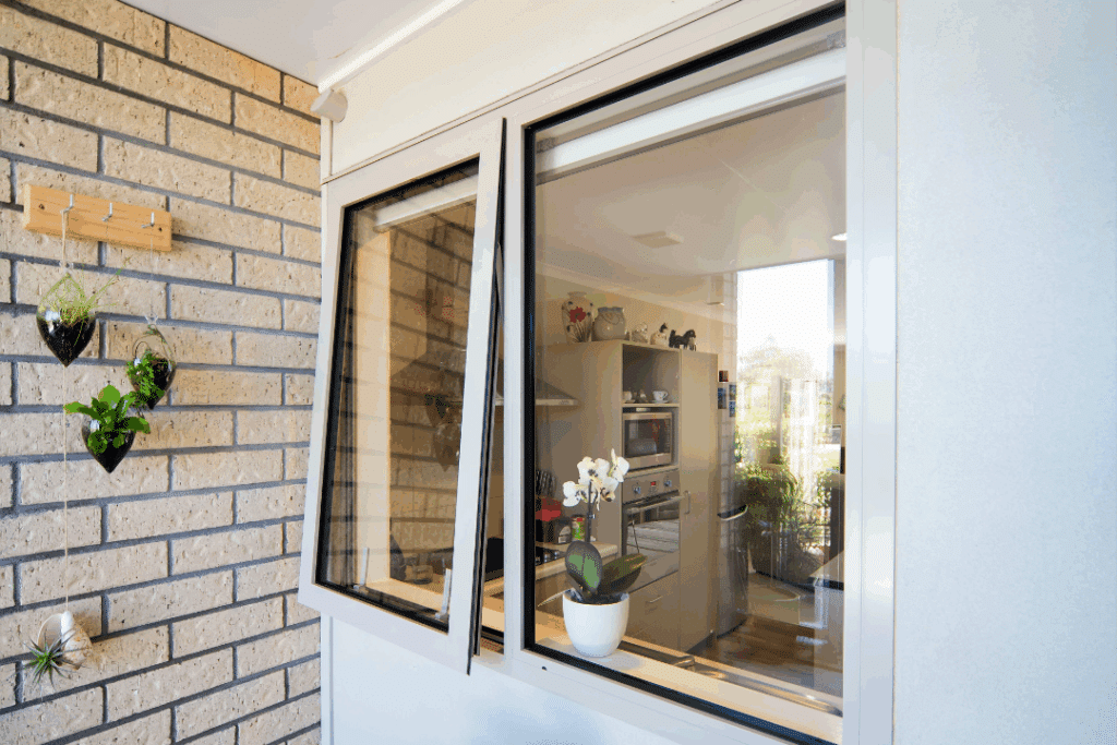 Aluminium full replacement double glazing