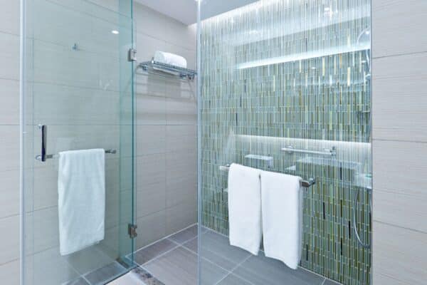 custom shower glass
